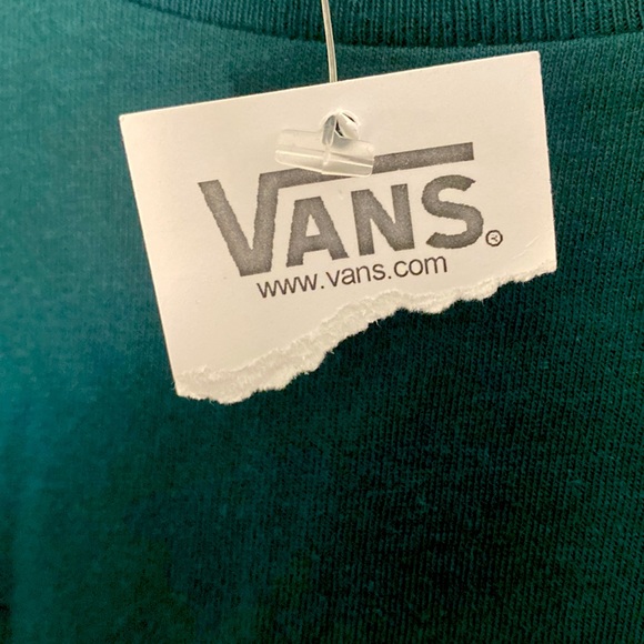 Unisex Cotton Vans Short Sleeve Crew Neck Shirt L NWT - Picture 4 of 7